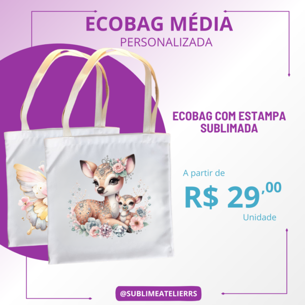 Ecobag Tamanho Média