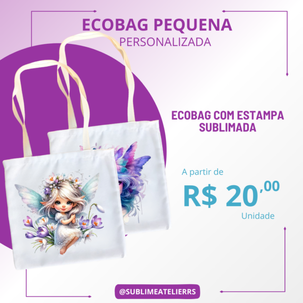 Ecobag Tamanho Pequena